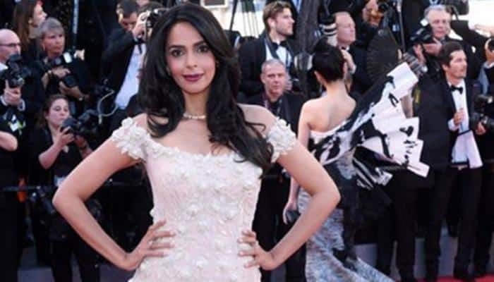 Cannes 2017: Mallika Sherawat&#039;s stunning gown sets red carpet ablaze!- Watch