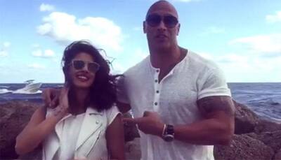Baywatch: Dwayne Johnson’s message for team gets an adorable reply from Priyanka Chopra
