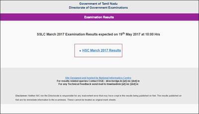 SSLC Results 2017 TNBSE Tamil Nadu Board: Check tnresults.nic.in & dge.tn.nic.in for TNBSE Class 10th Result / TN Matric Result 2017 to be declared today soon