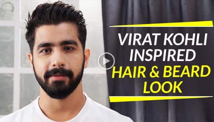 Are you a Virat Kohli fan? Here's how you can get a look inspired by him –  WATCH | Beauty/Fashion News | Zee News