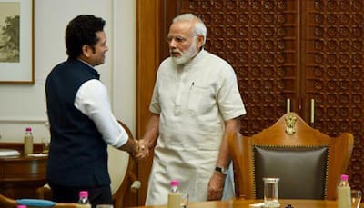 Sachin Tendulkar meets Narendra Modi, briefs about Sachin: A Billion Dreams