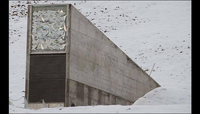 Melting permafrost floods Arctic&#039;s doomsday global seed vault entrance!