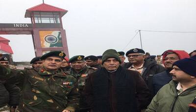 Be vigilant along China border: Rajnath Singh to forces