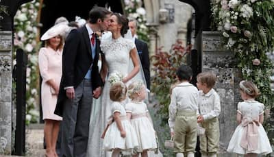 From bridesmaid to bride for Prince William's sis-in-law Pippa