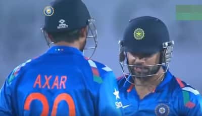 WATCH: When Virat Kohli UNSUCCESSFULLY tried to play Helicopter Shot at MS Dhoni's home ground