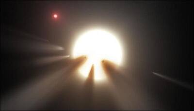 Scientists baffled after mysterious 'alien megastructure' star starts dimming again!