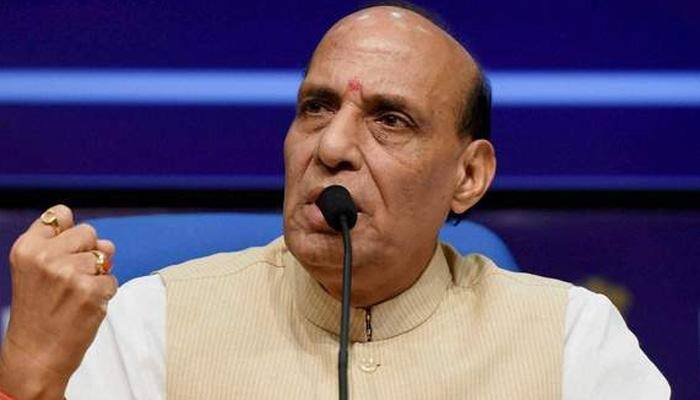 Pakistan trying to destabilise India, govt will find permanent solution to Kashmir issue: Rajnath Singh