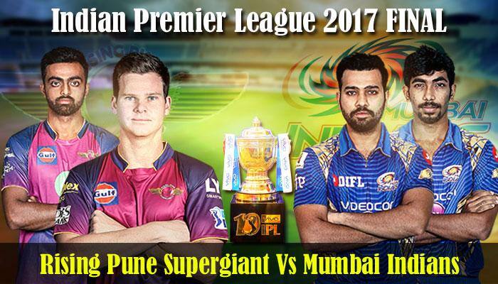 IPL 2017 Final, Rising Pune Supergiant vs Mumbai Indians — As it happened...