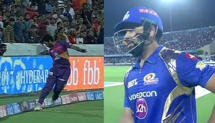 WATCH: Shardul Thakur completes stunning boundary rope catch to dismiss Rohit Sharma in MI vs RPS IPL final