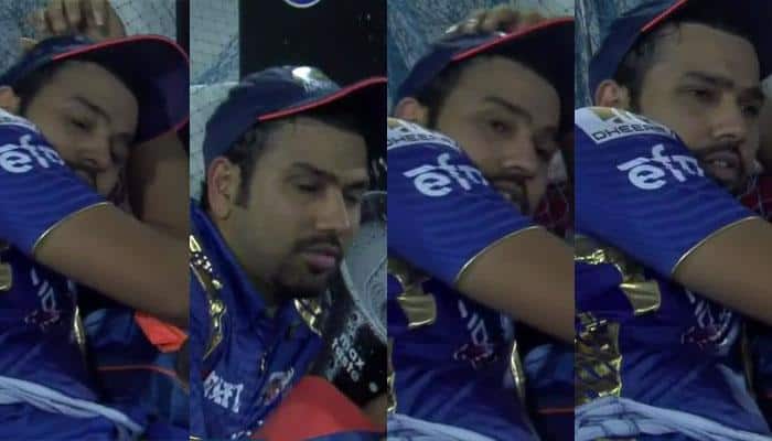 WATCH: Sleepy-head​ Rohit Sharma WAKES UP to find Pune players mauling Mumbai in final