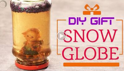 Easy Gift Ideas: DIY Snow Globe - WATCH