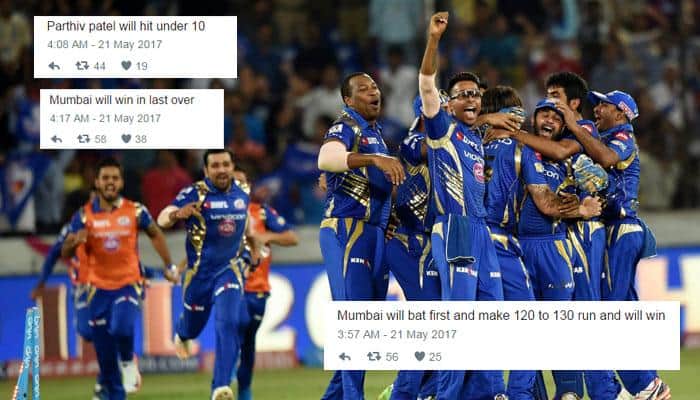 IPL 2017 Final, RPS vs MI: This Twitter user predicted every detail of Sunday finale, got 8 out of 9 right