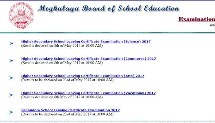 MBOSE Tura HSSLC Class 12th Result 2017 DECLARED; Check mbose.in &amp; megresults.nic.in for MBOSE HSSLC 12th XII Arts results 2017 