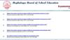 MBOSE Class 12th Exam Result 2017