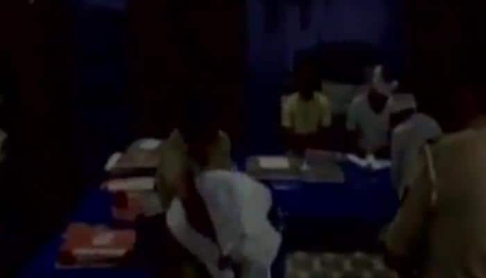 UP police&#039;s high-handedness exposed; SP worker thrashed by cops in Badaun, video goes viral