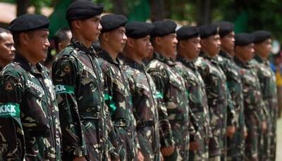 Philippine troops battle Islamist militants in city
