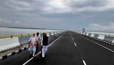 India's longest bridge inaugurated in Assam, PM Narendra Modi names it after Bhupen Hazarika​