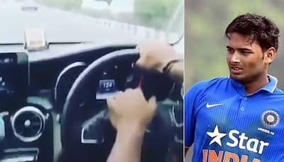 WATCH: Future star Rishabh Pant flaunts new Mercedes; crosses speed limits in Delhi streets