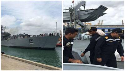 INS Shardul reaches Colombo with relief materials