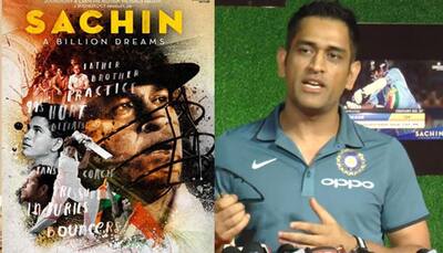 WATCH: After watching 'Sachin: A Billion Dreams', MS Dhoni highlights one aspect which went missing from his own biopic