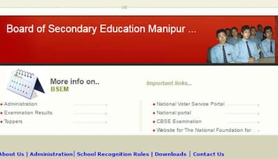  Manipur HSLC Result 2017 likely to be declared tomorrow on May 31 on bsem.nic.in and manresults.nic.in