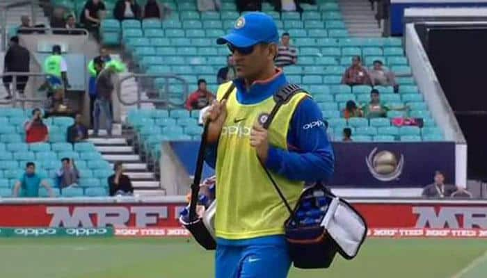  WATCH: MS Dhoni turns &#039;water-boy&#039; as India hammer Bangladesh in second Champions Trophy warm-up match