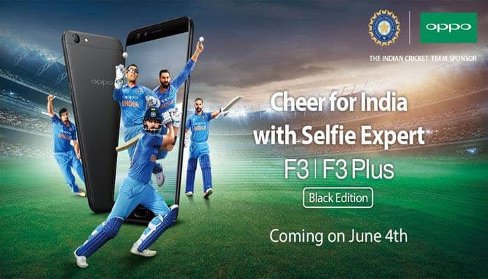 OPPO launches new version of &#039;F3 Black&#039; to support team India