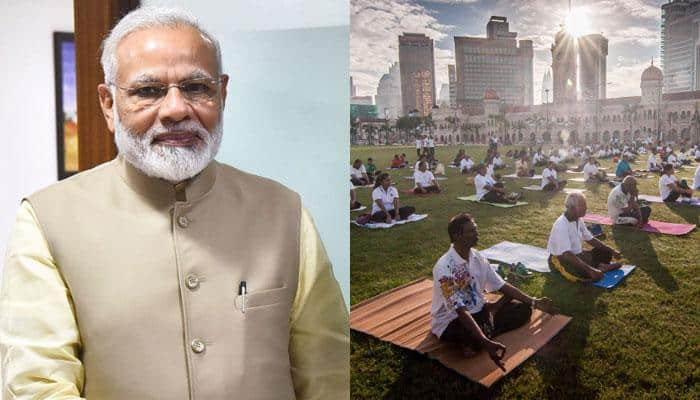 PM Narendra Modi shares Sanskrit prayer usually suggested before practising Yoga – WATCH