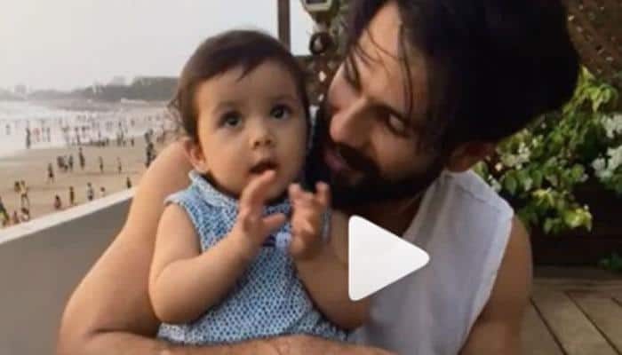 Misha learns how to clap, daddy Shahid Kapoor shares an adorable video!