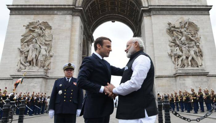 Take this pictorial tour of PM Modi&#039;s France visit – from Elysee Palace to Arc de Triomphe 