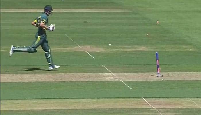 WATCH: Sri Lanka&#039;s stand-in captain Upul Tharanga sends South Africa&#039;s Chris Morris back with one sensational direct hit