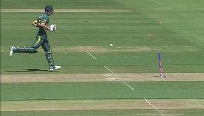WATCH: Sri Lanka's stand-in captain Upul Tharanga sends South Africa's Chris Morris back with one sensational direct hit