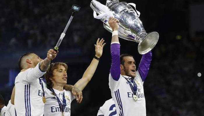 Champions League final: Gareth Bale hails Real Madrid's history boys