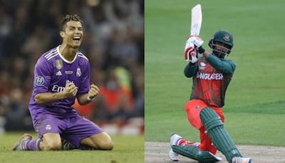 Bangladesh star Tamim Iqbal takes day off to see Cristiano Ronaldo play in Champions League final