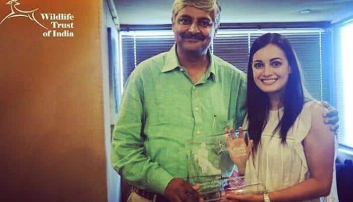 Bollywood actress Dia Mirza appointed Wildlife Trust of India&#039;s brand ambassador