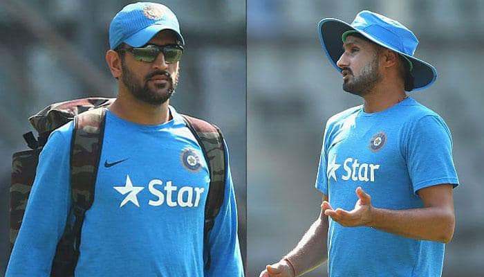 WATCH: Harbhajan Singh describes MS Dhoni in one word, hails him as &#039;champion&#039;