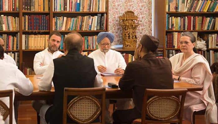 CWC meet: Sonia Gandhi flays Centre's Kashmir policy, wants `idea of India` protected