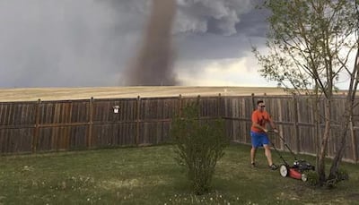 Fear a tornado? This Canadian man's coolness takes Internet by storm