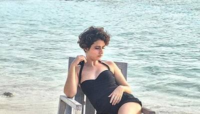 Steal 'Dangal' girl Fatima Sana Shaikh's Vintage Beach look! SEE pics