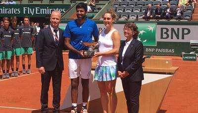 French Open 2017: Rohan Bopanna captures first Grand Slam title, wins mixed doubles crown with Gabriela Dabrowski
