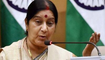 Indian shot at in US out of danger: Sushma Swaraj 
