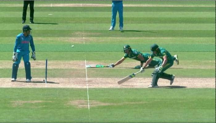 India vs South Africa: Twitterati destroy Faf du Plessis, David Miller after hilarious run-out in ICC Champions Trophy