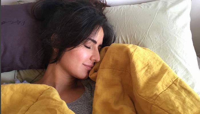 Katrina Kaif's own ice bucket challenge for a working Sunday! WATCH VIDEO