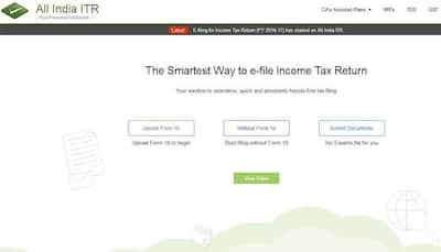 All India ITR launches income tax e-filing app