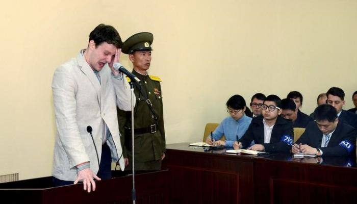 Jailed US student flown out of North Korea `in coma`