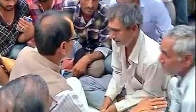 Madhya Pradesh CM Shivraj Singh Chouhan reaches Mandsaur, meets kin of farmers killed in police firing
