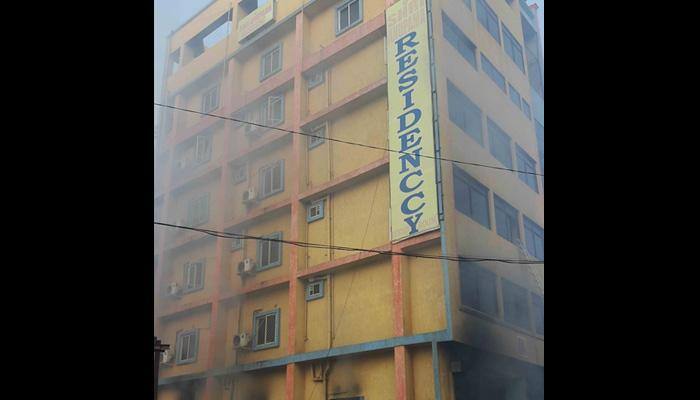 Fire breaks out in Hyderabad lodge; 30 rescued