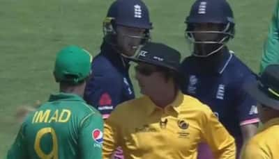 WATCH: Ben Stokes, Imad Wasim involve in ugly fight during England-Pakistan semi-final match