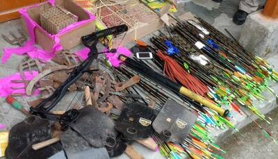 Amid shutdown across Darjeeling Hills, GJM chief Bimal Gurung's residence raided, weapons recovered
