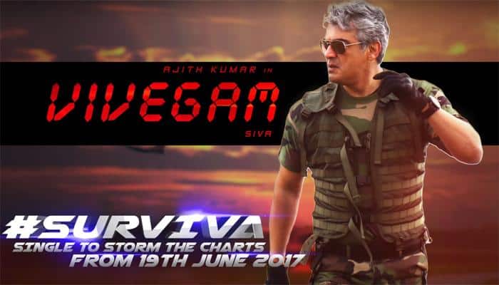 Vivegam: Ajith Kumar's 'Surviva' song teaser is winning the internet! - Watch